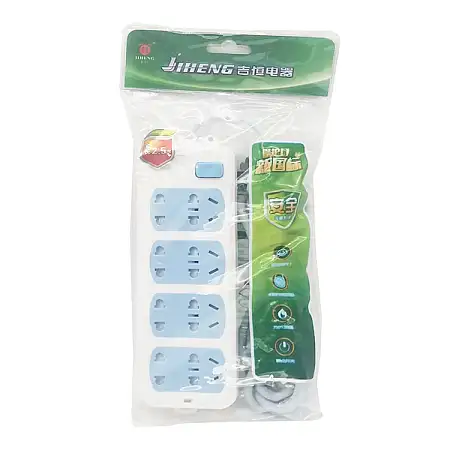 吉恒排插2.5米线4孔