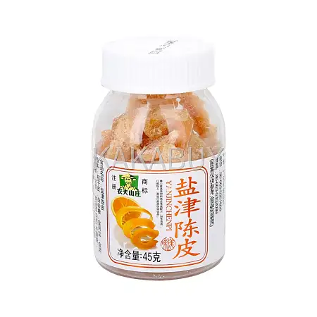 农夫山庄草本润梅系列盐津陈皮45g