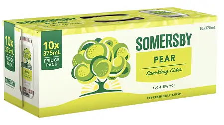 someersby 气泡果酒  梨味 10*375ml 4.5%