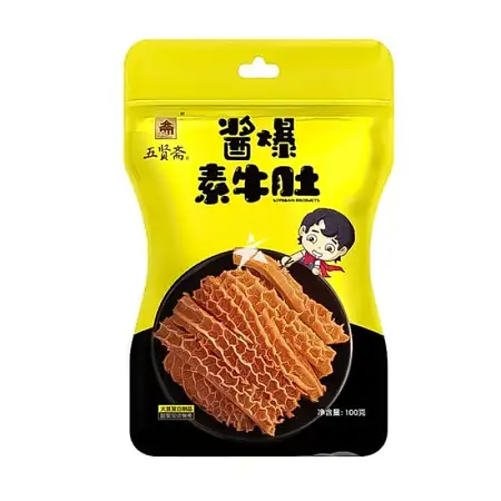 五贤斋素牛肚酱爆100g