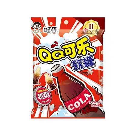旺旺QQ糖可乐味70g