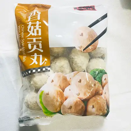 【特价】【冻】上品坊香菇贡丸/500G/丸子（活动到7.10）