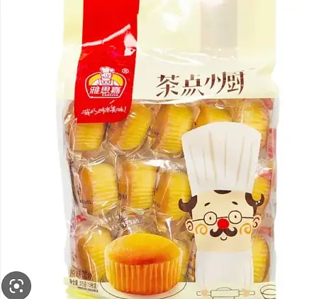雅思嘉茶点小厨原味蛋糕375G