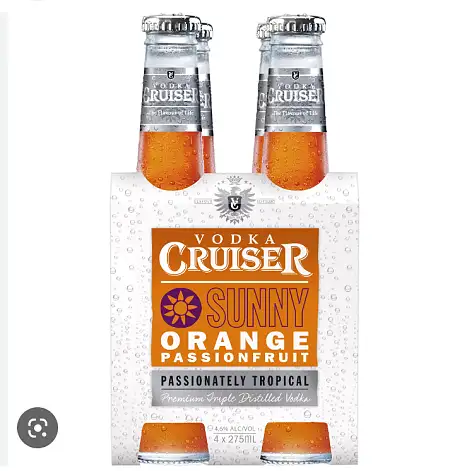 cruiser鸡尾酒 橘子味  4*275ml 4.6%