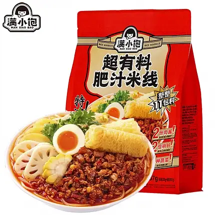 满小饱超有料肥汁米线457G