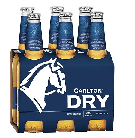 carlton dry啤酒 6*330ml 4.5%