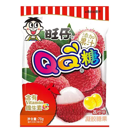 旺旺QQ糖荔枝70g