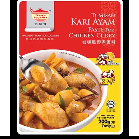 田师傅咖喱鸡酱200G