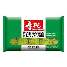 寿桃菠菜面排装454G