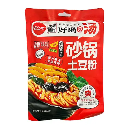 田小花砂锅土豆粉袋装327G