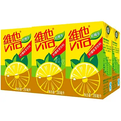 维他经典柠檬茶250ml*6盒装
