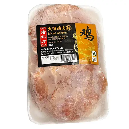 【冻】老北方火锅鸡肉片 300g