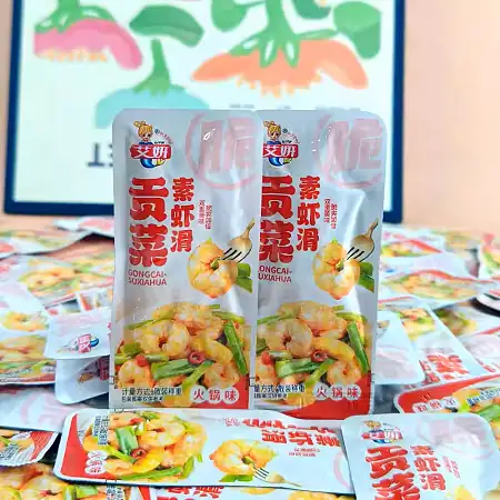 艾妍贡菜素虾滑火锅味 80g