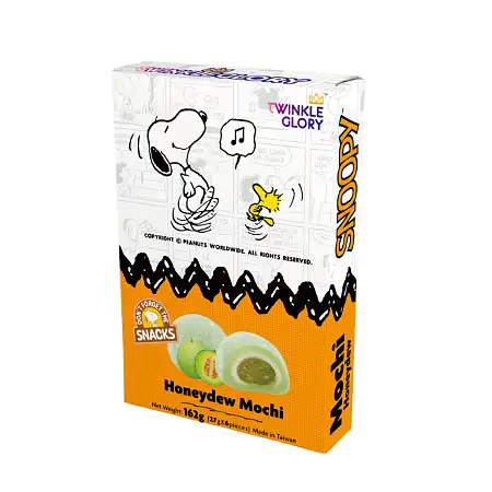 【过期免费】SNOOPY蜜瓜麻薯210G