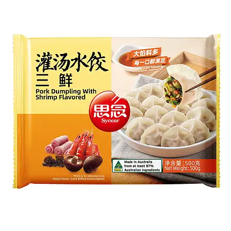 【冻】思念灌汤水饺猪肉三鲜500g