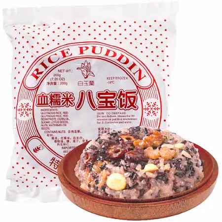 【冻】白玉兰血糯米八宝饭 200g