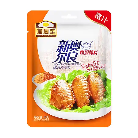加厨宝新奥尔良烤翅腌料蜜汁味68g