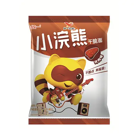 小浣熊任性烤肉味干脆面40G