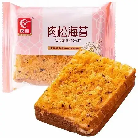 友臣肉松海苔吐司面包1pc