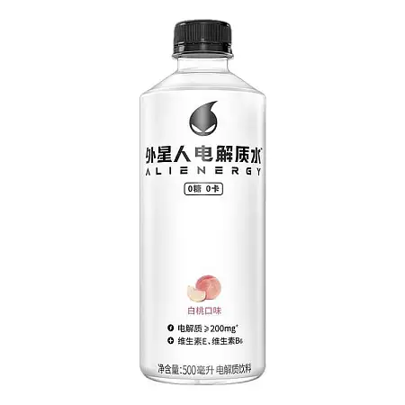 元气森林外星人电解质水白桃味500ml