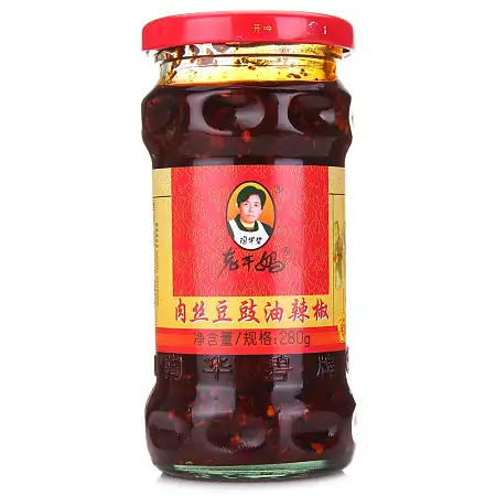 老干妈 肉丝豆豉油辣椒 280g