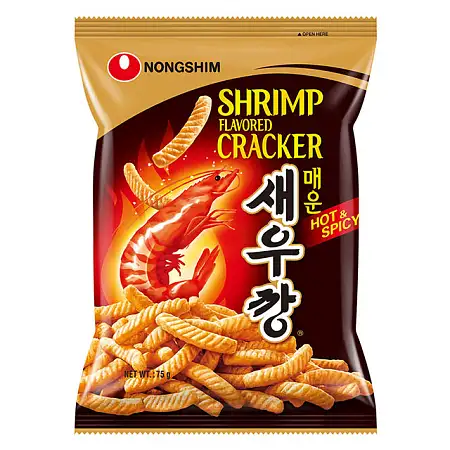 韩国农心辣味虾条75g