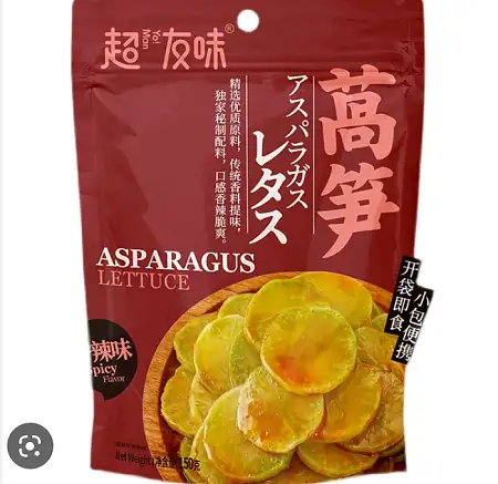 超友味莴笋香辣味125G