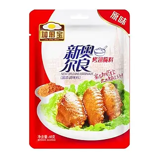 加厨宝新奥尔良烤翅腌料原味68g