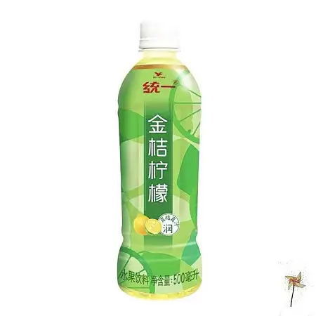 统一金桔柠檬500ml