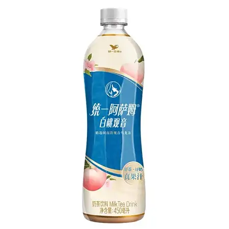 阿萨姆奶茶白桃观音450ml