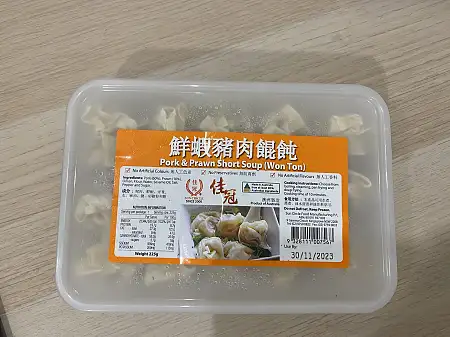 佳冠馄饨 鲜虾猪肉 225g