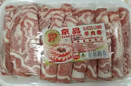 京品羊肉卷250g