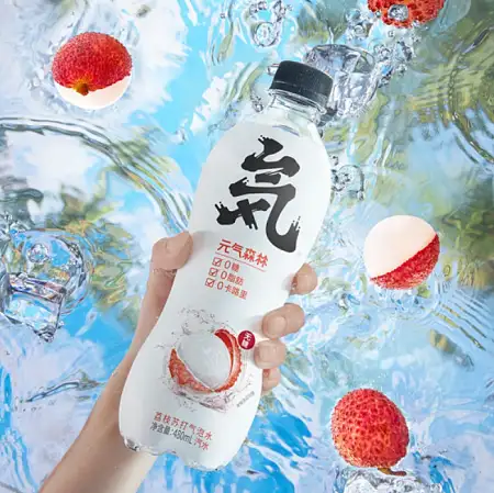 元气森林气泡水 荔枝味 480ml