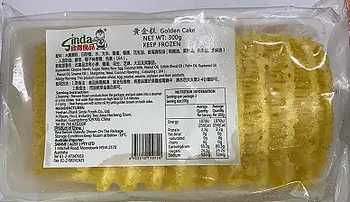 【冻】欣得黄金糕300G
