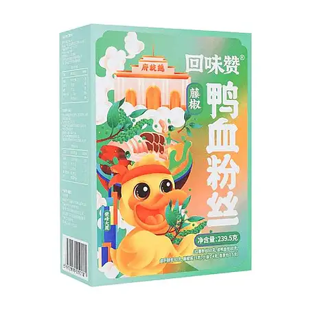回味赞南京藤椒鸭血粉丝汤239.5g