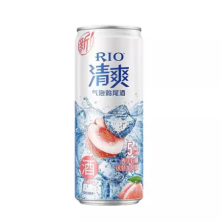 RIO清爽蜜桃伏特加苏打 330ml 5%