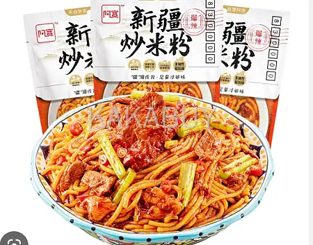 阿宽新疆炒米粉爆辣335G