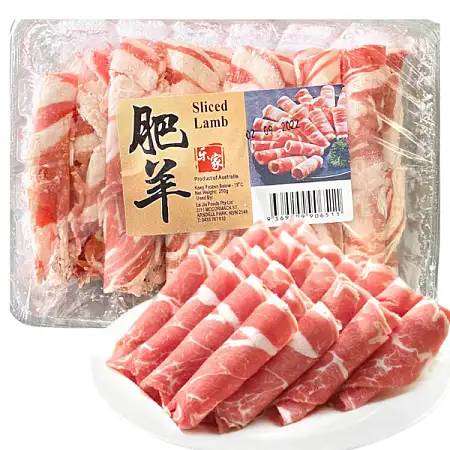 【冻】乐家火锅肥羊卷　200g