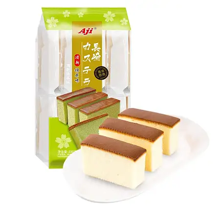 AJI长崎蛋糕清新抹茶味330g