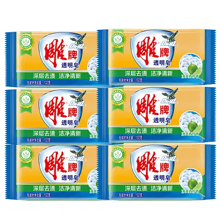 雕牌 透明皂 102*6