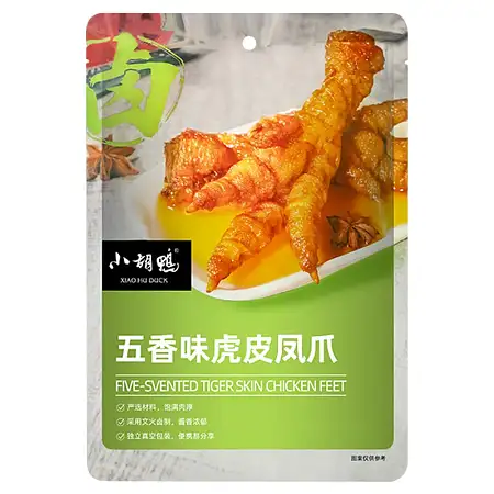 小胡鸭五香味虎皮凤爪110G