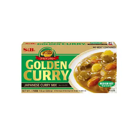 日本S&B GOLDEN CURRY金咖喱微辣大盒220g