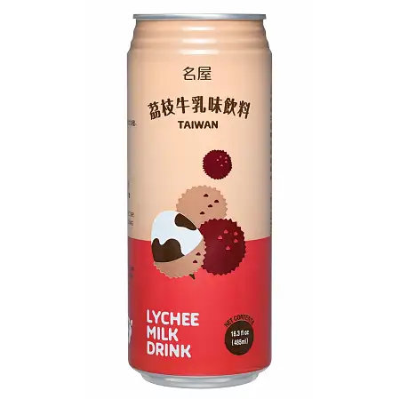 名屋荔枝牛乳485ml