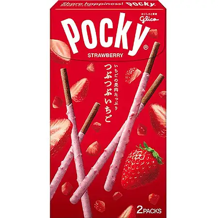 日本格力高百奇草莓饼干55g