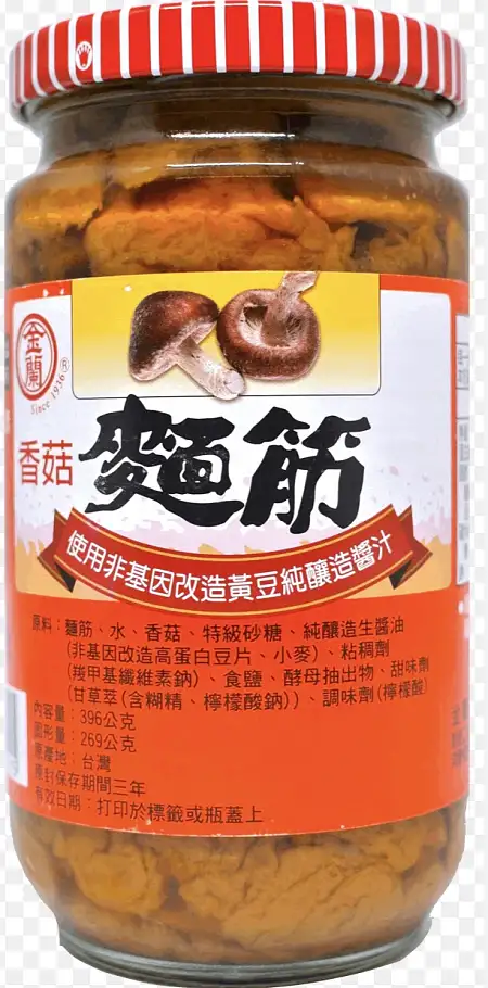 金兰香菇面筋 396G