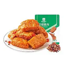 良品铺子花椒素肉105克