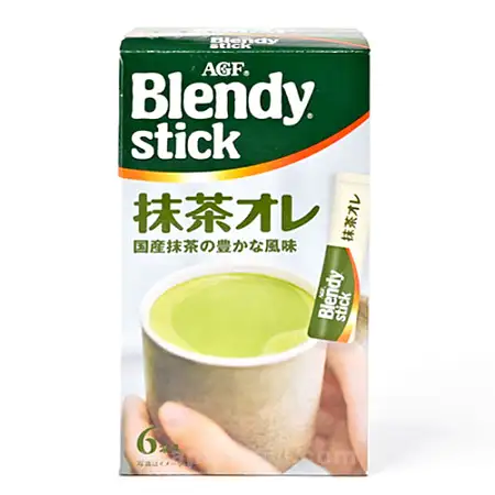 AGF抹茶奶茶咖啡6PC