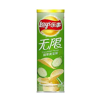 乐事薯片翡翠黄瓜味90G