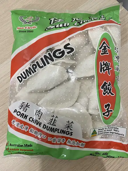 佳冠水饺 猪肉韭菜 600g