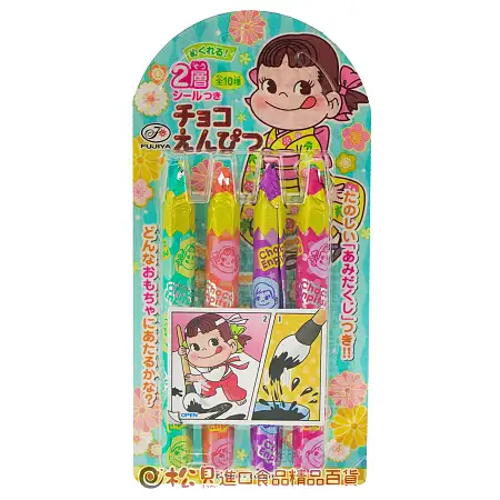 日本FUJIYA不二家铅笔巧克力27g（颜色随机）